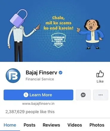 Bajaj Finserv Facebook - Bajaj Finserv Marketing Strategy | IIDE