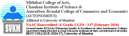 Commerce Colleges in South Mumbai - Mithibai College Logo
