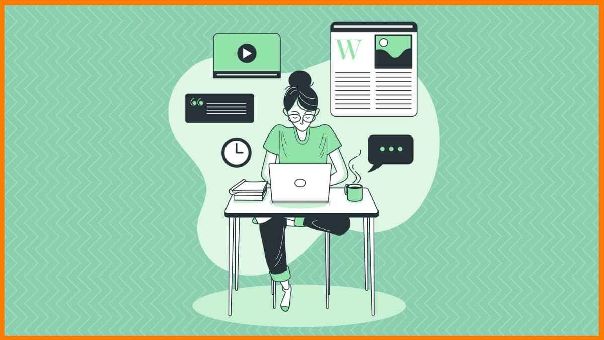 most profitable business in india - Animated image of girl working 