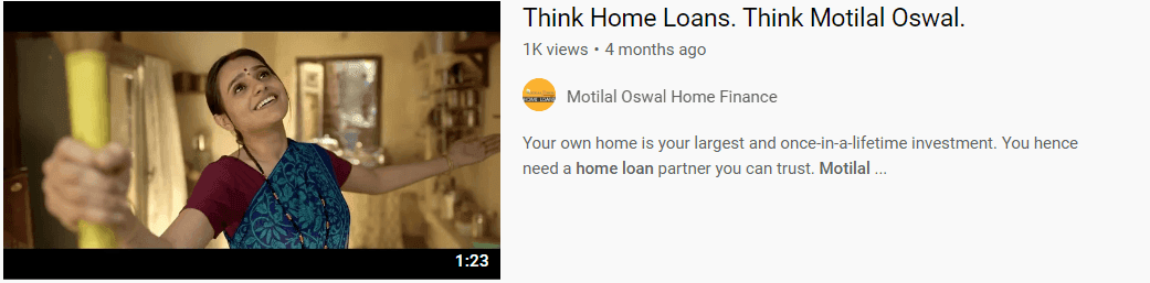 Marketing Strategy Of Motilal Oswal Financial Services - Campaign 2
