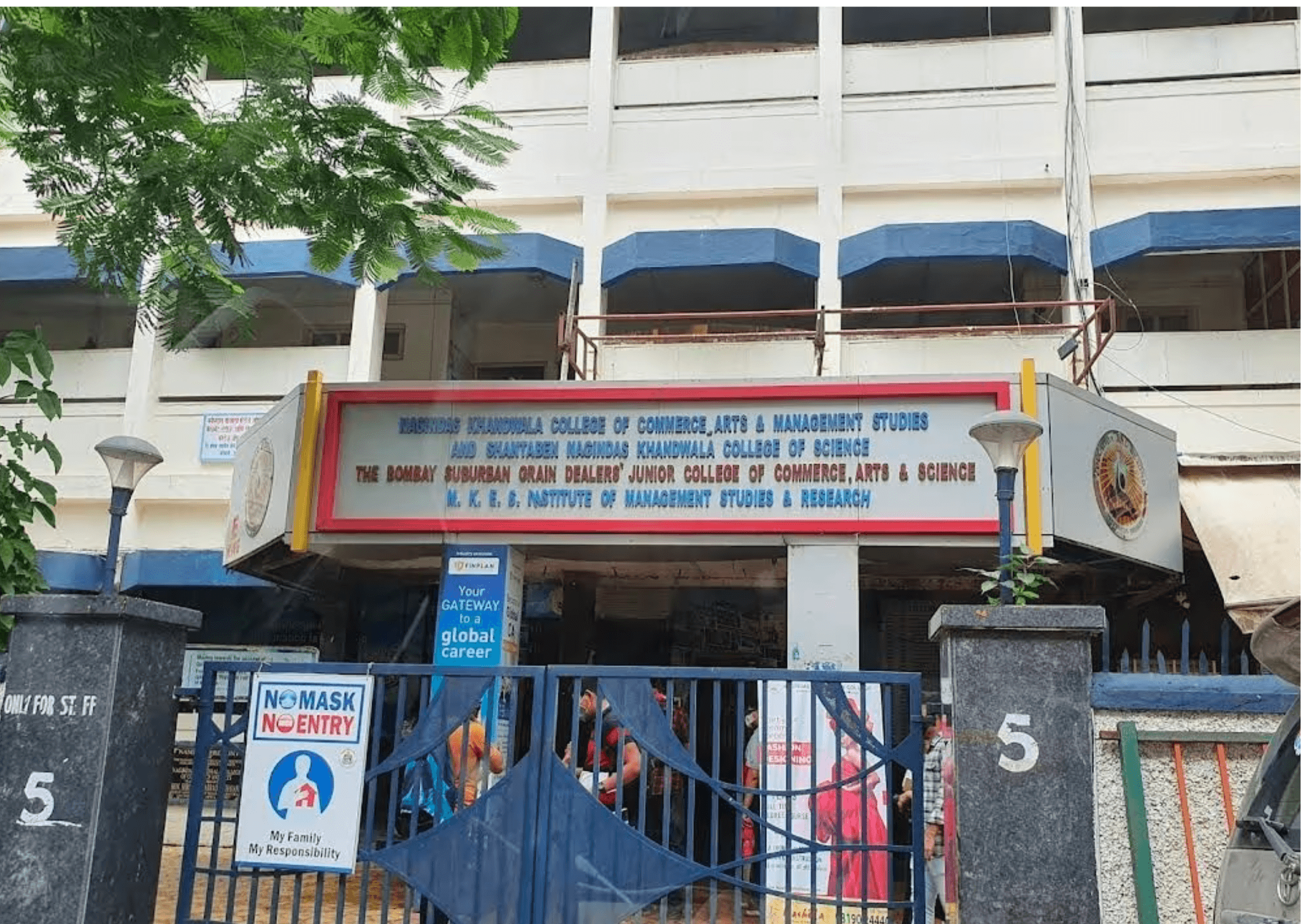 nagindas khandwala college campus