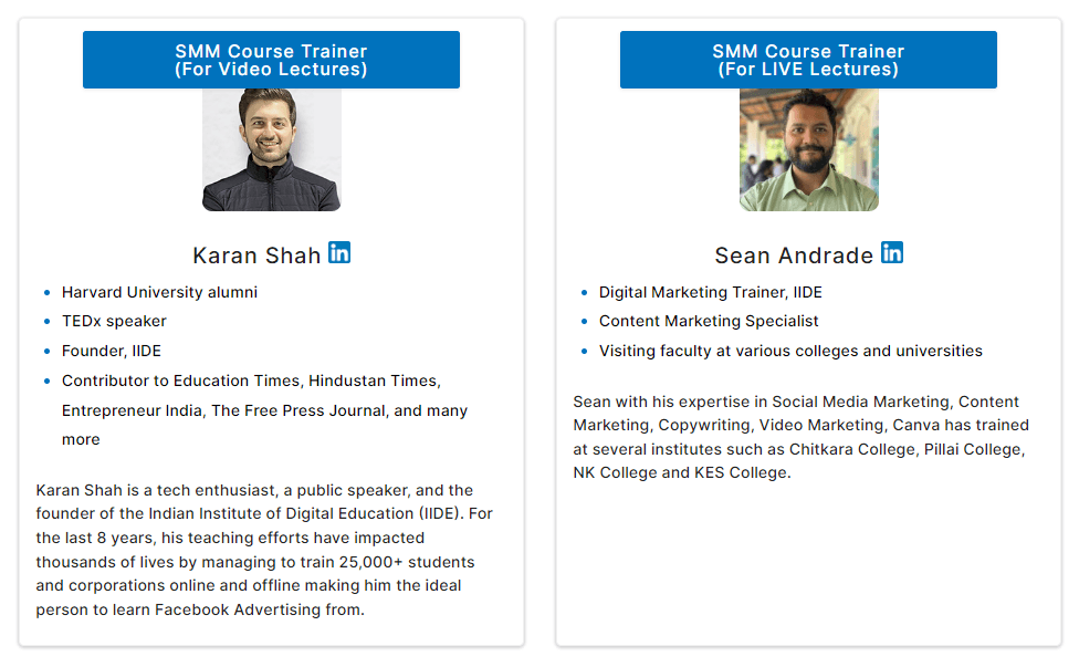 Social Media Marketing Courses in Nepal- IIDE Faculty