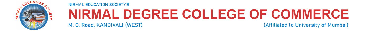 Commerce Colleges in Kandivali - Nirmal College Logo