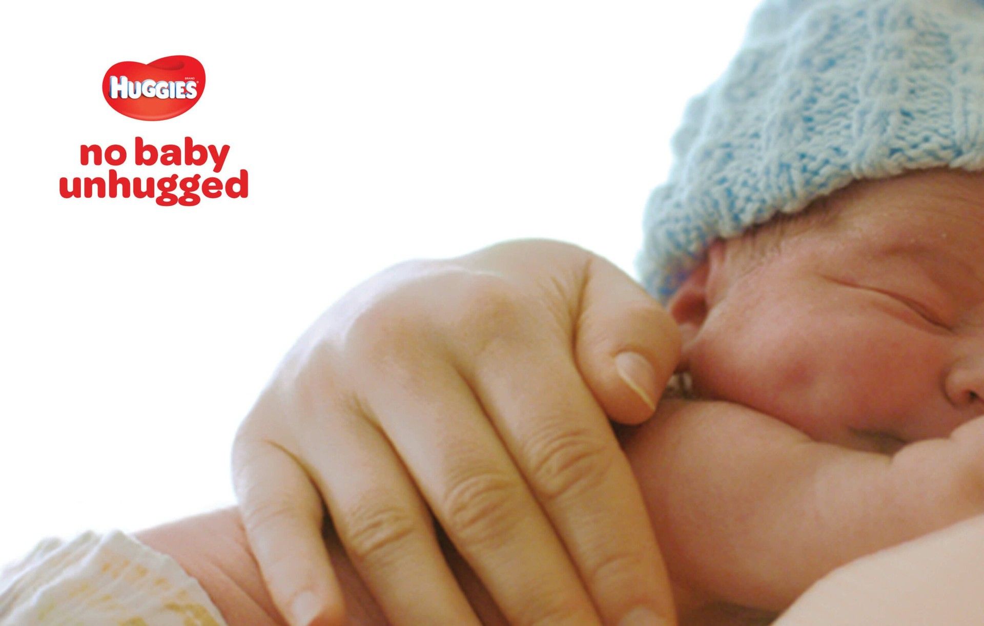 marketing strategy of huggies - no baby unhugged marketing campaign
