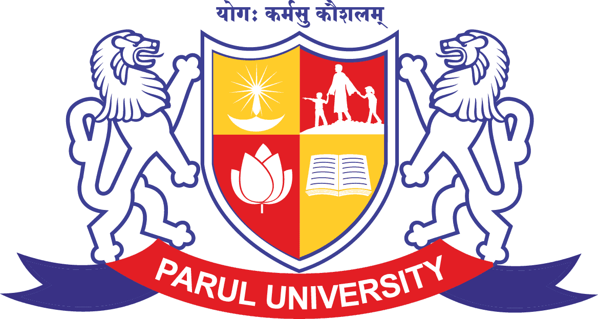 best colleges for digital marketing in India - parul university logo
