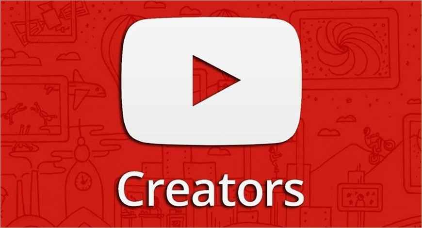 passive income ideas - Youtube Logo with the word 'creators' present under it 