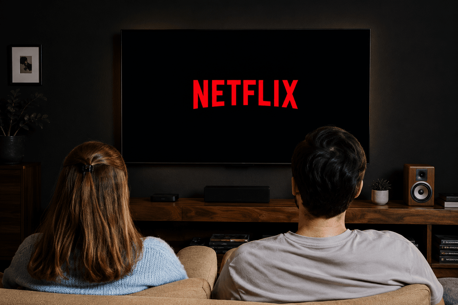 People watching Netflix Image