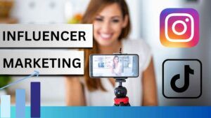 Pop Style Pink and ivory Influencer Marketing Presentation Template 11zon