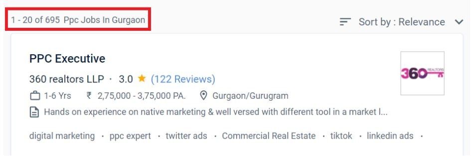 ppc Courses in gurgaon - job oppotrunities