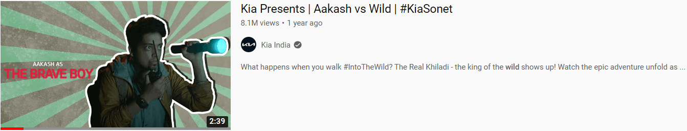Marketing Strategy Of Kia - Aakash vs wild