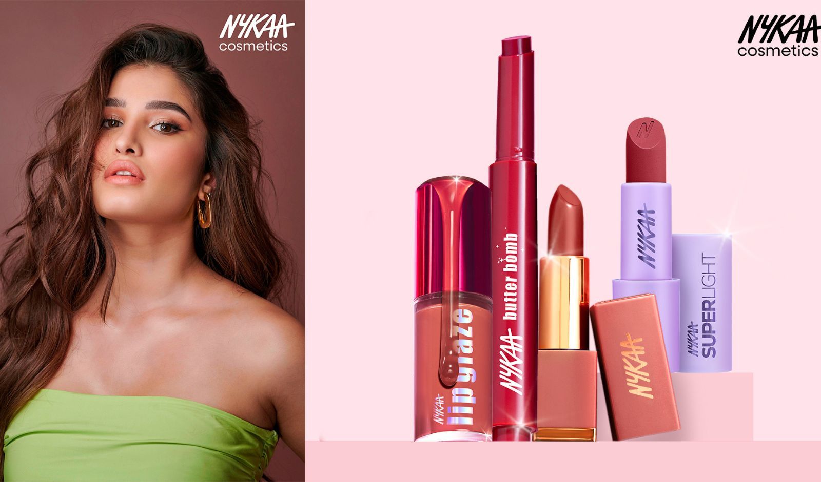 Rasha Thadani with Nykaa