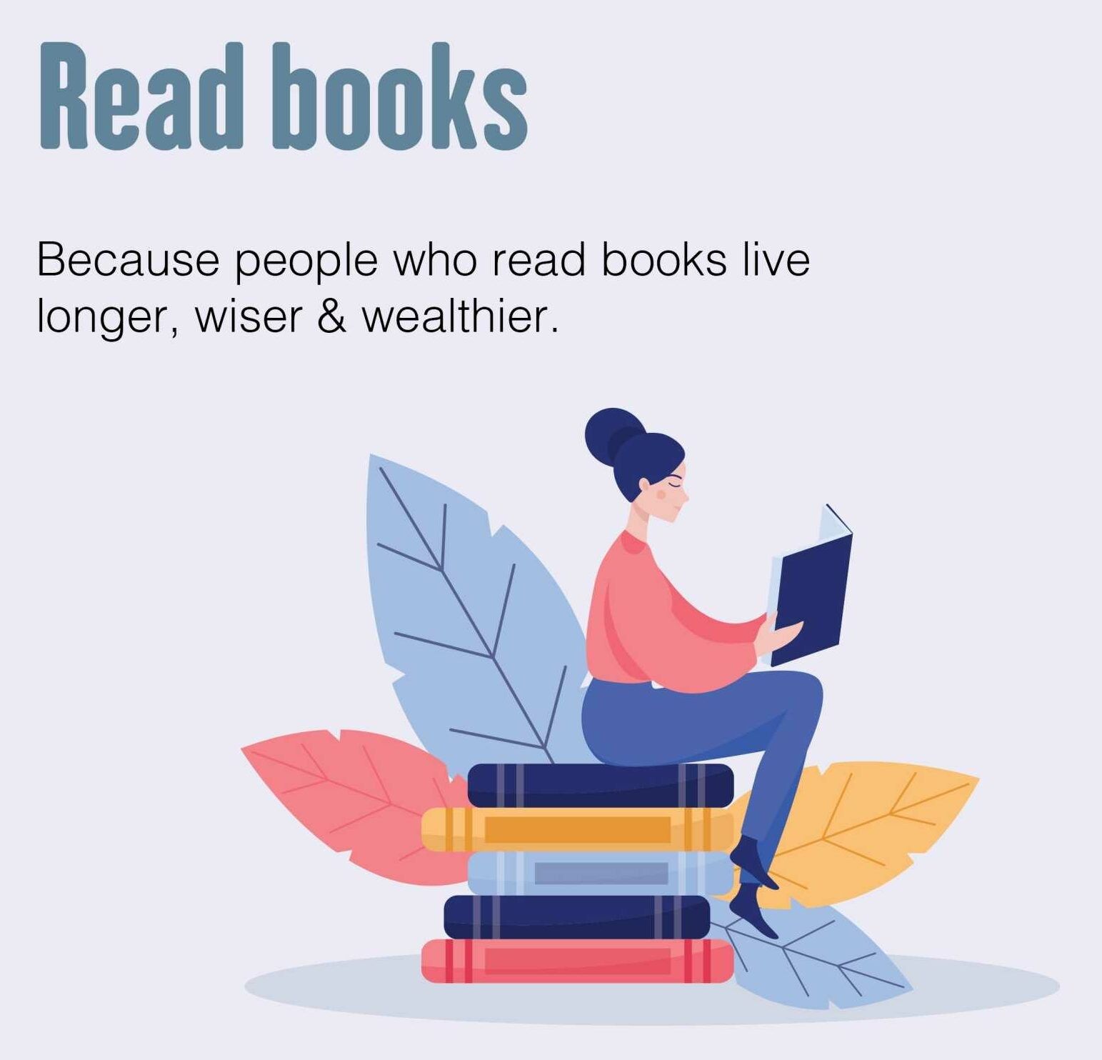 Things to do in Quarantine - read books