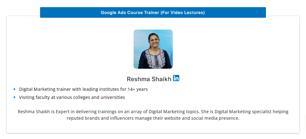 Google Ads Course in Dubai - IIDE Faculty
