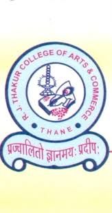 rj thakur college logo