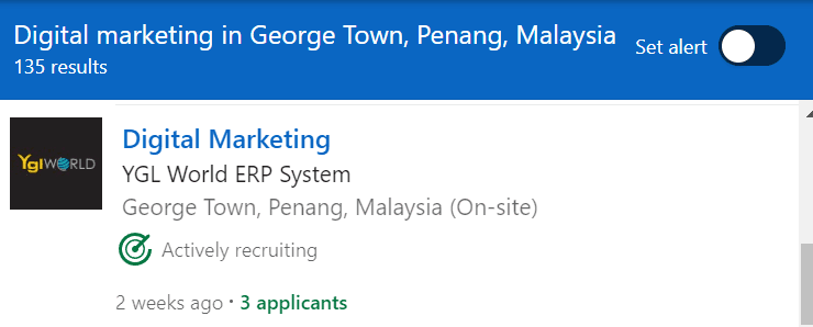 Digital marketing careers in George town - Job opportunities in George town