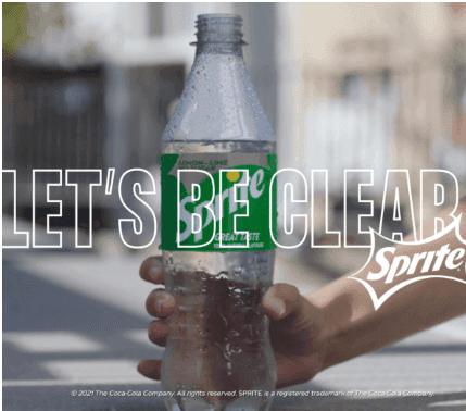 Marketing strategy of Sprite - let's be clear marketing campaign