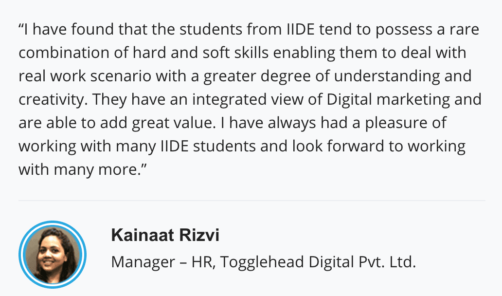 In-house Marketing - Digital Marketing Agency - Placement Partner Reviews