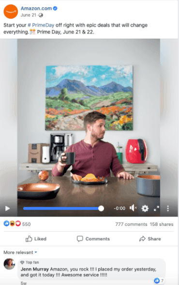 facebook engagement - promotion offers & deals