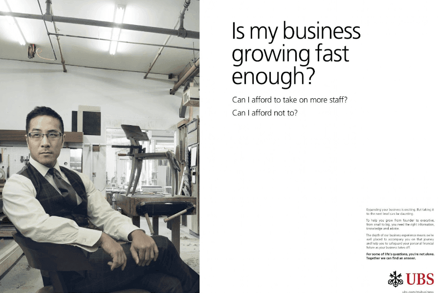 Marketing strategy of UBS - Marketing campaign