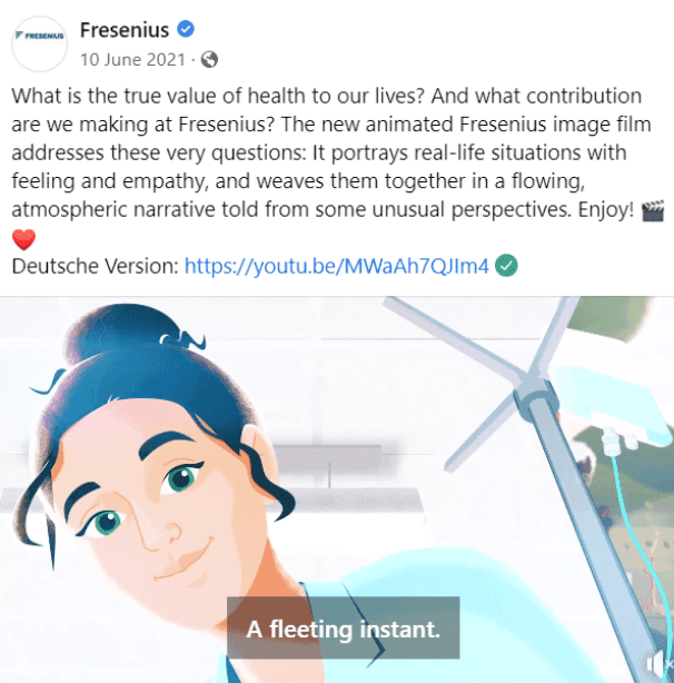 marketing strategy of fresenius - animated film