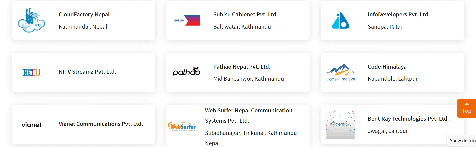 PLACEMENT PARTNERS broadway infosys