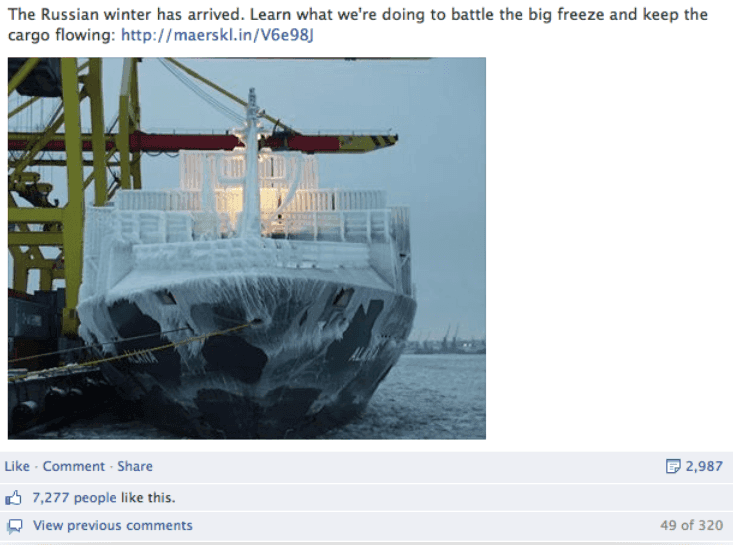 marketing strategy of maersk - marketing campaign