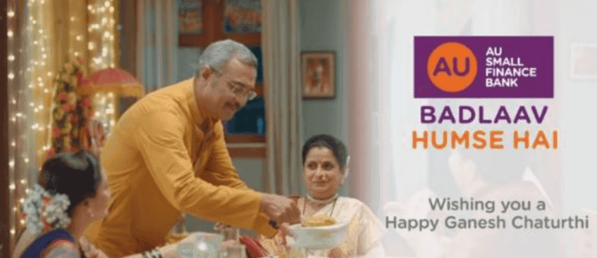 marketing strategy of au small finance bank - marketing campaign