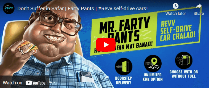 marketing strategy of revv - marketing campaign