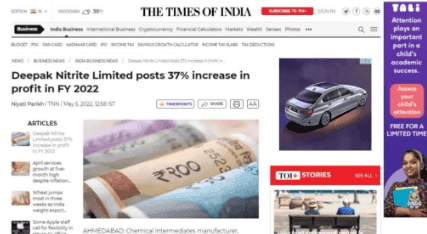 marketing strategy of deepak nitrite - marketing campaign