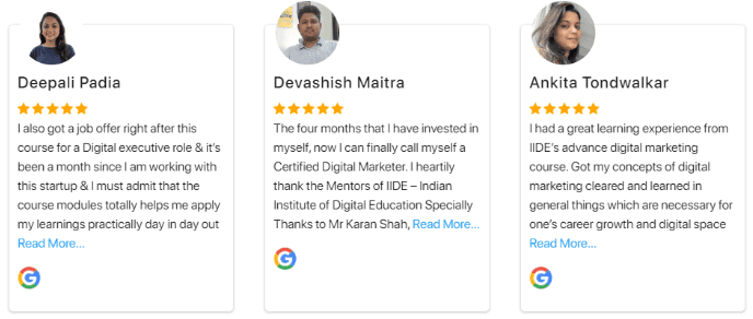 Digital Marketing Salary in Ternate - IIDE Course Reviews