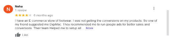 SEO Agencies in Noida - Digimac Technologies Client Review