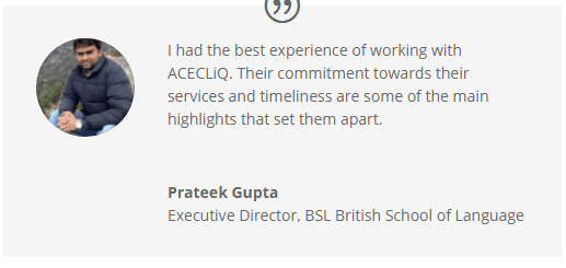 SEO Companies in Kanpur - Ace Cliq Client Review