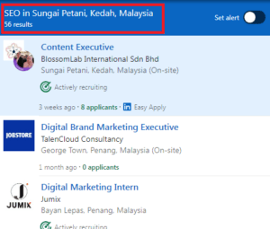 SEO Courses in Sungai Petani