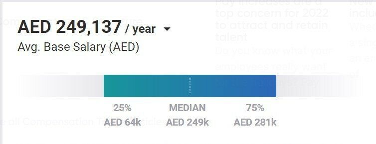digital marketing salary in UAE - SEO and SEM manager salary