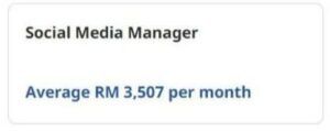 social media manager