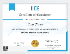 Social Media Marketing Courses in Dubai - IIDE Certification