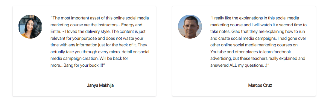 Social Media Marketing Courses in Dubai - IIDE Student Reviews