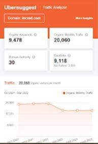 Marketing Strategy Of Incred - SEO Strategies