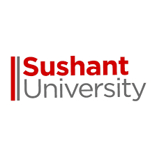 sushant university logo