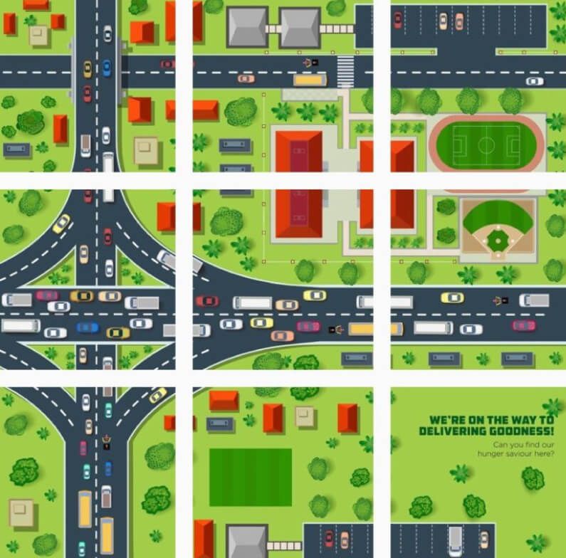 Swiggy Digital Marketing Strategy-Instagram Grids