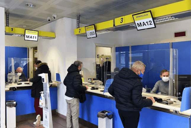 SWOT Analysis of Poste Italiane - Poste Italiane Counter