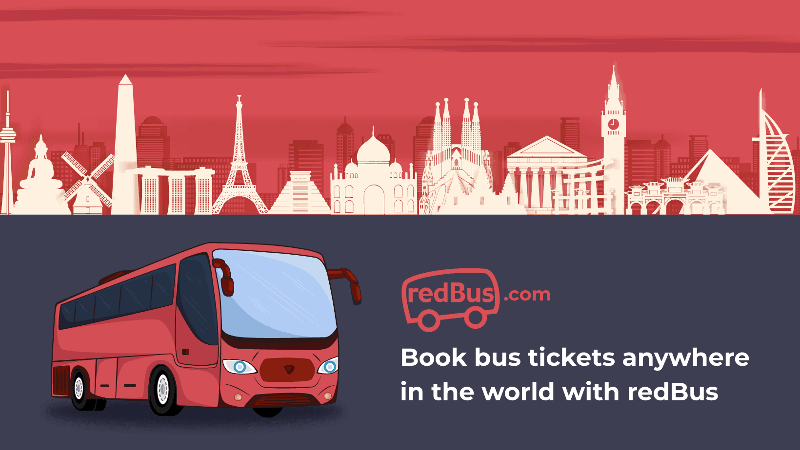SWOT Analysis of redBus - redBus Facebook Cover Photo