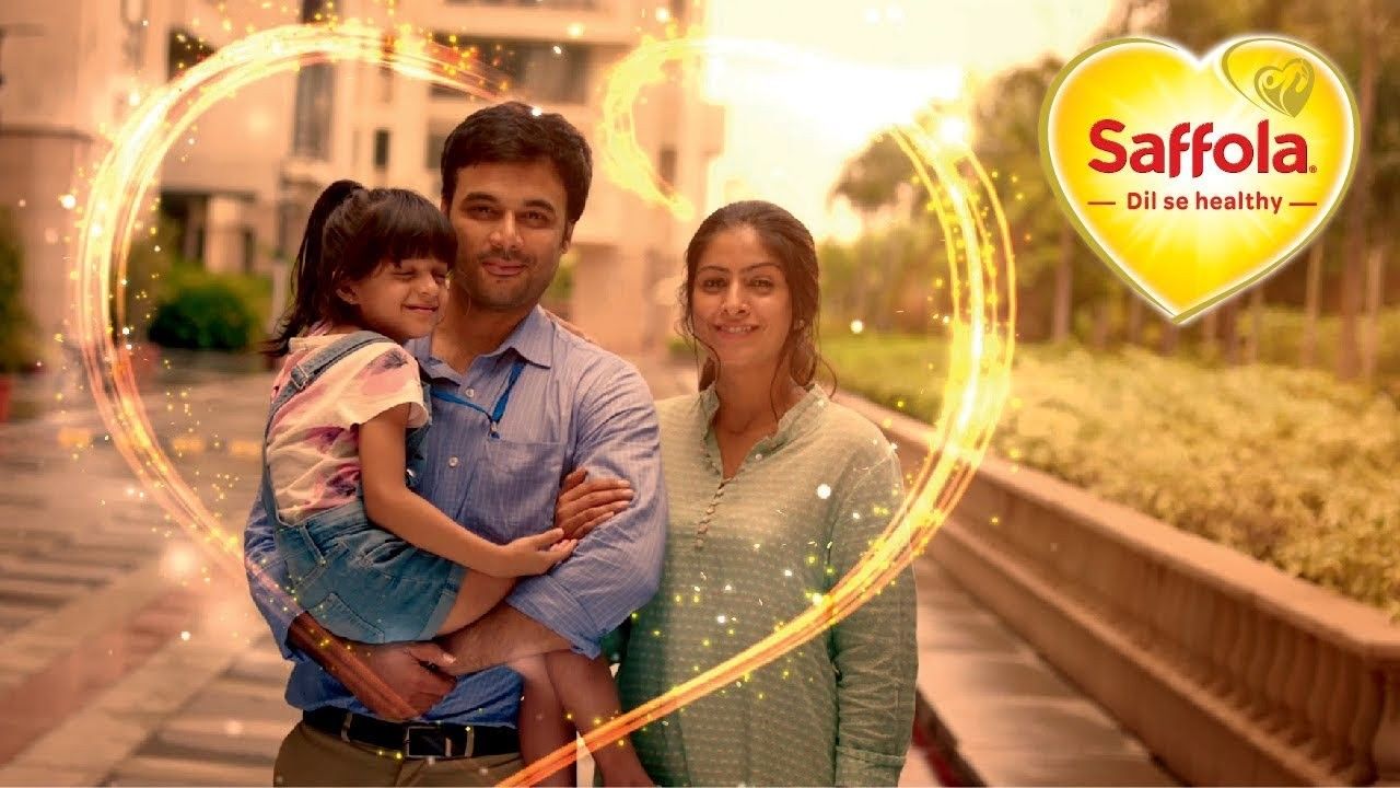 SWOT Analysis of Saffola - Saffola Advertisement Poster - IIDE