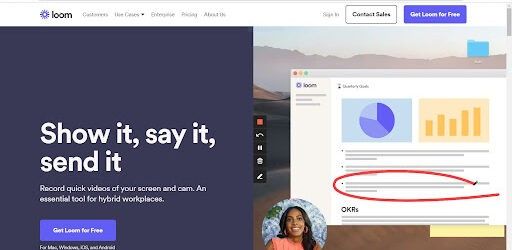 Tools for online teaching - Loom Dashboard