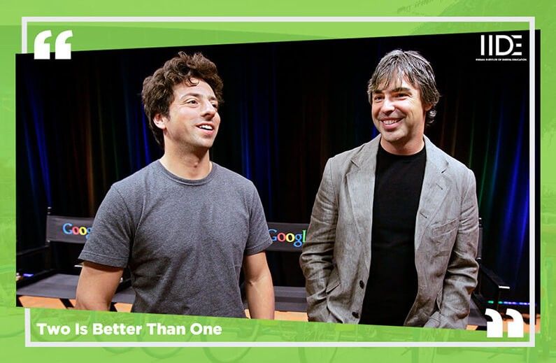 Two Is Better Than One-Google Two Is Better Than One-Google