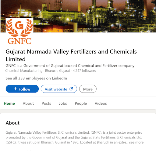 Marketing Strategy of GNFC - LinkedIn