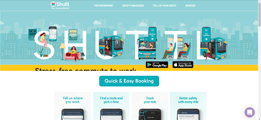 Marketing Strategy of Shuttl - E-commerce