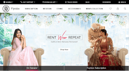 Marketing Strategy Of Flyrobe - E-commerce