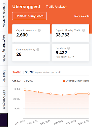 Marketing Strategy of Bikayi - SEO