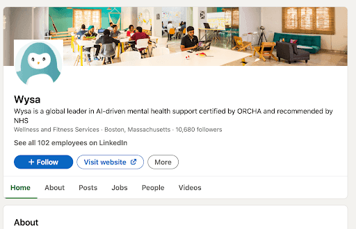 Marketing Strategy of Wysa - LinkedIn